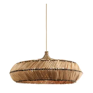 Good&Mojo hanglamp abacca Rinjani large naturel
