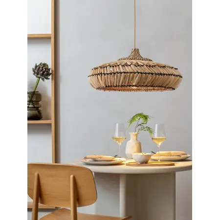 Good&Mojo Good&Mojo hanglamp abacca Rinjani Medium naturel