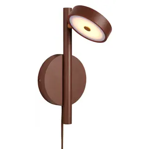 Good&Mojo wandlamp Okinawa essenhout bruin