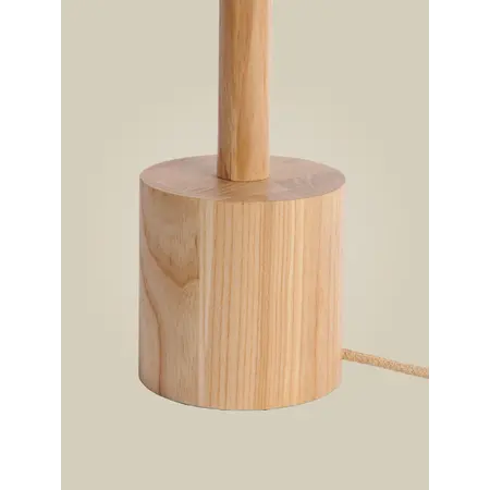 Good&Mojo Good&Mojo tafellamp Okinawa essenhout naturel