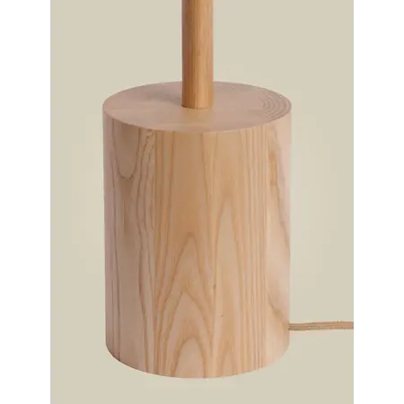 Good&Mojo Good&Mojo vloerlamp Okinawa essenhout 2 naturel