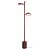 Good&Mojo Good&Mojo vloerlamp Okinawa essenhout 2-kap bruin
