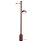 Good&Mojo Good&Mojo vloerlamp Okinawa essenhout 2-kap bruin