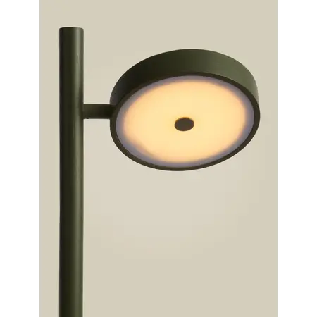 Good&Mojo Good&Mojo vloerlamp Okinawa essenhout groen