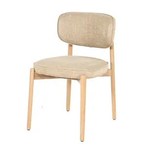 Eleonora eetkamerstoel Rune taupe