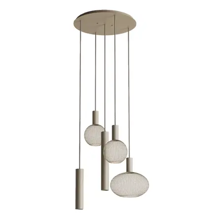 Ztahl Ztahl hanglamp Como rond quartz