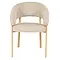 By-Boo By-Boo eetkamerstoel Sedia met arm naturel
