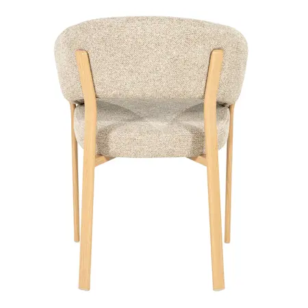By-Boo By-Boo eetkamerstoel Sedia met arm naturel