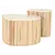 By-Boo By-Boo salontafel Nice naturel, set van 2