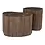 By-Boo By-Boo salontafel Nice bruin, set van 2