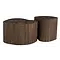 By-Boo By-Boo salontafel Nice bruin, set van 2
