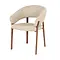 By-Boo By-Boo eetkamerstoel Sedia met arm bruin