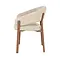 By-Boo By-Boo eetkamerstoel Sedia met arm bruin