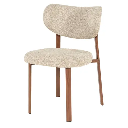 By-Boo By-Boo eetkamerstoel Sedia bruin