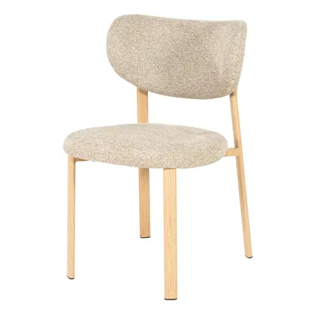 By-Boo By-Boo eetkamerstoel Sedia naturel