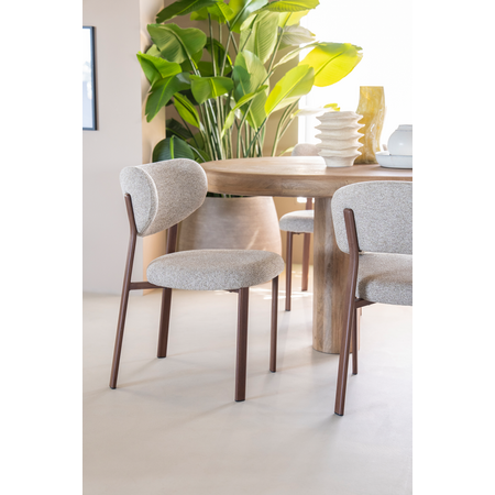 By-Boo By-Boo eetkamerstoel Sedia bruin