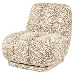 By-Boo draaifauteuil Catwalk bruin