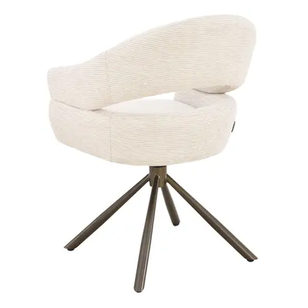 Must Living MUST Living eetkamerstoel Clooney naturel