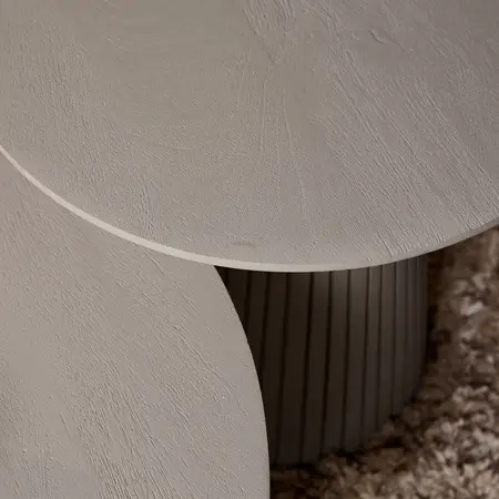 Salontafel Spencer taupe 80 cm