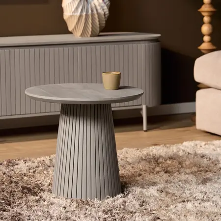 Bijzettafel Spencer taupe 50 cm