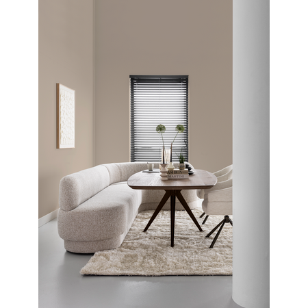 So True by Troubadour Eettafel Mello lichtbruin 240 cm