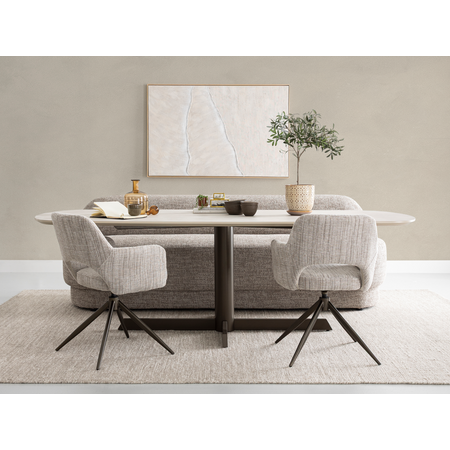 Must Living MUST Living eetkamerstoel Dicaprio beige