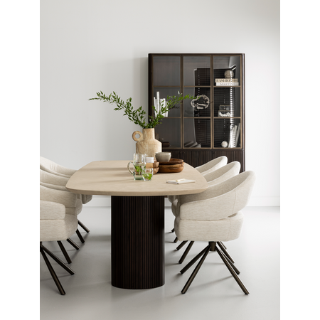 DTP Home DTP Home eettafel Maroon deens ovaal 240 cm