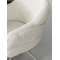 Eetkamerstoel Lio naturel met beige frame