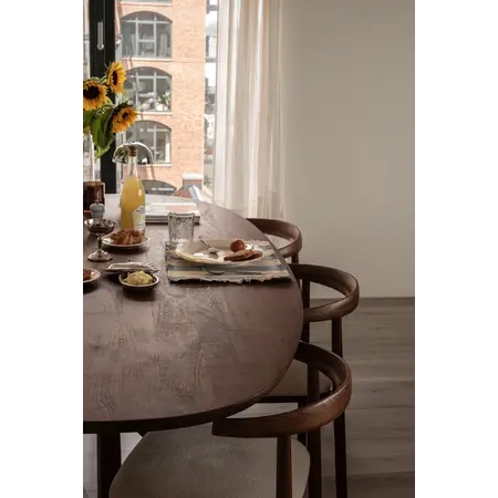 Eleonora Eleonora eettafel Tycho lichtbruin 260 cm