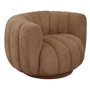 MUST Living draaifauteuil Mello bruin
