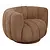 Must Living MUST Living draaifauteuil Mello bruin