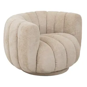MUST Living draaifauteuil Mello cream