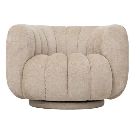 Must Living MUST Living draaifauteuil Mello cream