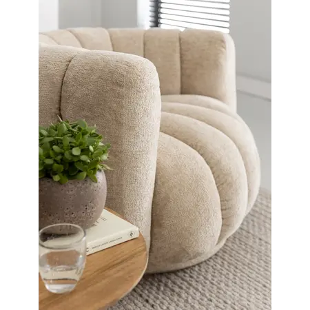 Must Living MUST Living draaifauteuil Mello cream