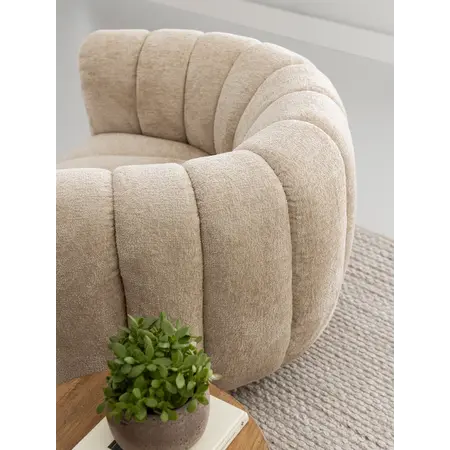 Must Living MUST Living draaifauteuil Mello cream