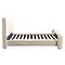 Richmond Interiors Richmond gestoffeerd bed Divana beige 160x200 cm