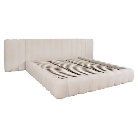 Richmond Interiors Richmond gestoffeerd bed Cupidon cream 180x210 cm