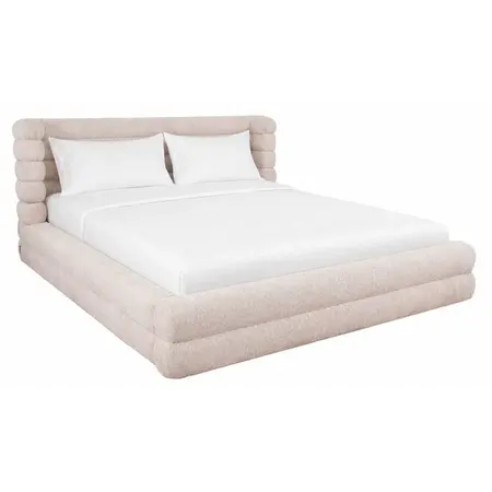 Richmond Interiors Richmond gestoffeerd bed Obidis natural 180x210 cm