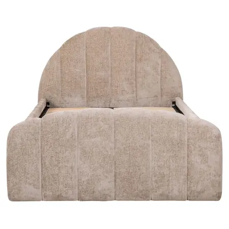 Richmond Interiors Richmond gestoffeerd bed Pixie clay 120x200 cm