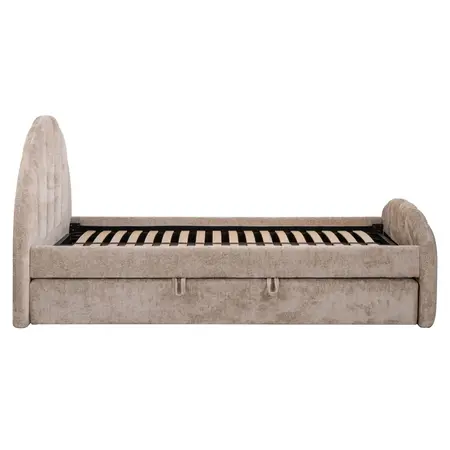 Richmond Interiors Richmond gestoffeerd bed Pixie clay 120x200 cm