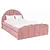 Richmond Interiors Richmond gestoffeerd bed Pixie rosewood 120x200 cm