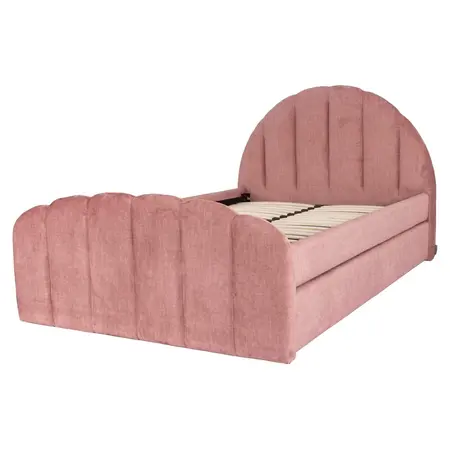 Richmond Interiors Richmond gestoffeerd bed Pixie rosewood 120x200 cm