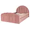 Richmond Interiors Richmond gestoffeerd bed Pixie rosewood 120x200 cm