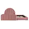Richmond Interiors Richmond gestoffeerd bed Pixie rosewood 120x200 cm
