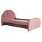 Richmond Interiors Richmond gestoffeerd bed Pixie rosewood 120x200 cm
