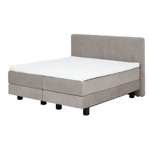 Boxspring Giulia boas taupe 140x200 cm