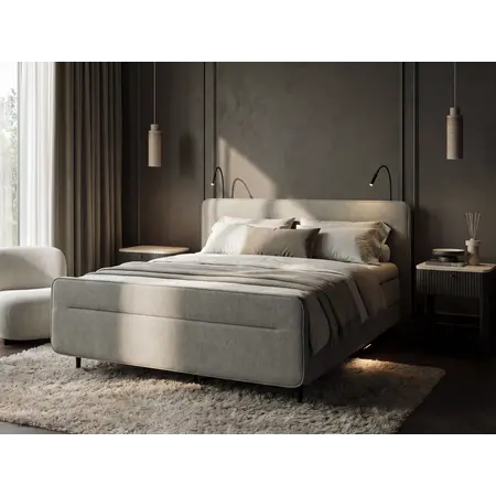 Boxspring Elena chelsey olijf 160x200 cm