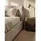 Gestoffeerd bed Lucca ados naturel 180x200 cm