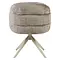 Eetkamerstoel Lio taupe met beige frame