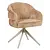 Eetkamerstoel Lio kaneel met beige frame